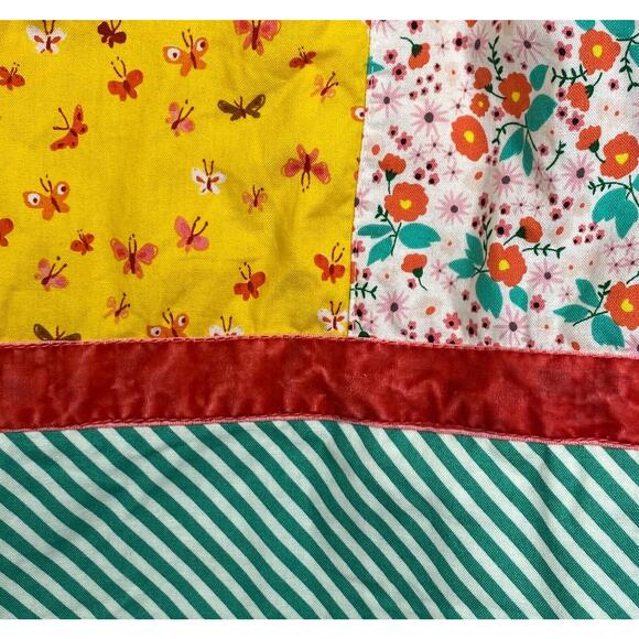 Matilda Jane Platinum Floral Butterfiles Jada Smart Ellie Knot Dress Girls 8 Yrs - Picture 2 of 4